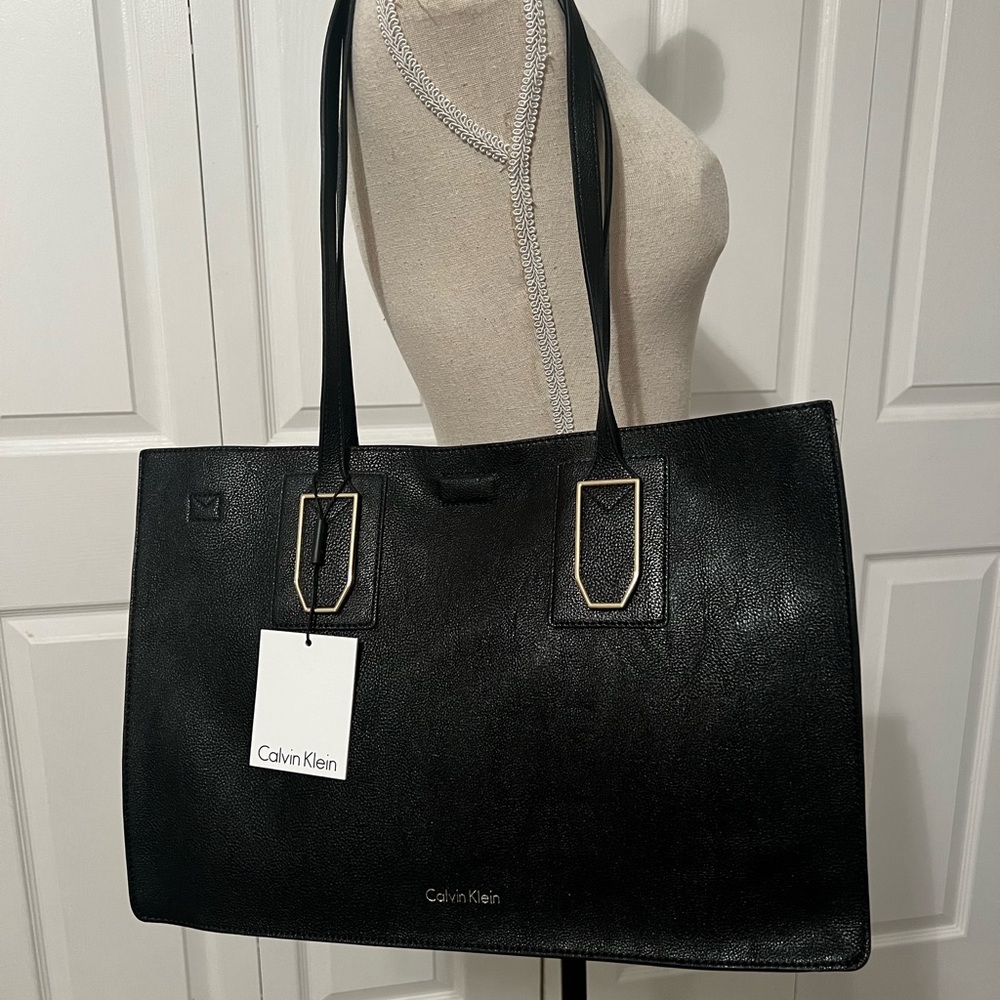 Calvin Klein Black Tote Bag